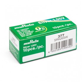PILA MURATA OXIDO/PLATA SR626SW 377