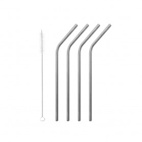 PAJITA METALICA LIFESTYLE CURVA PACK4