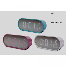 RELOJ DESPERTADOR TIMEMARK M6 BL.