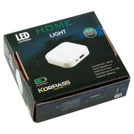 LINTERNA KP PULSADOR RECAR.TACTIL 23915