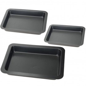 SET 3 BANDEJA HORNO VIER 36/38/43cm