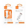 CARGADOR IDUSD COCHE IPHO+C 2.4A F22B BL.