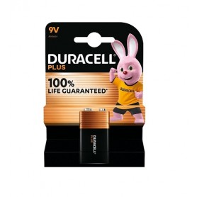PILA 9V DURACELL PLUS100
