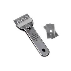 RASCA VIDRIOS INOX+ 2 CUCHILLAS 5100