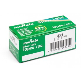 PILA MURATA OXIDO/PLATA SR616SW 321