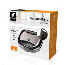SANDWICHERA THULOS 2 CAV 750w SW12 INOX