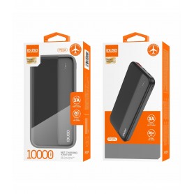 POWERBANK IDUSD 10000mAH NEGRO P02A