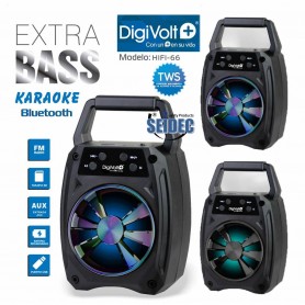 ALTAVOZ DIGIVOLT 3 BT 5W HIFI-66 NG.