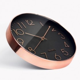 RELOJ PARED QUARTZ ORO 81022 RS./NG.