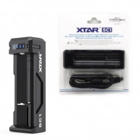CARGADOR XTAR BAT. LI. 18650 SC1