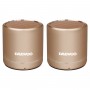 ALTAVOZ DAEWOO DUO BT. 10W DBT-212 GOLD