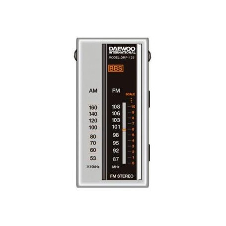 RADIO DAEWOO ANALOG. DRP-129 GR.