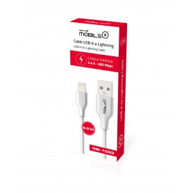 CABLE M+ IPHONE 2.4A 2Mtr. MB-1033