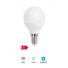 BOMBILLA LIBERTINA ESF. 6W E14 6000K