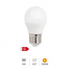 BOMBILLA LIBERTINA ESF. 6W E27 3000K