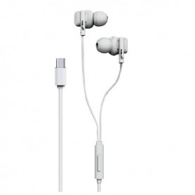 AURICULAR M+ TIPO C MICRO EP007 BL.