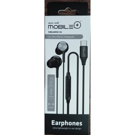 AURICULAR M+ TIPO C MICRO EP010 NG.