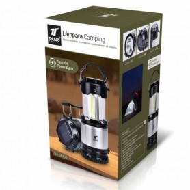 LINTERNA CAMPING CARGA SOLAR 4003
