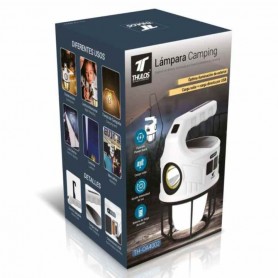 LINTERNA CAMPING CARGA SOLAR+CARGA USB 4002