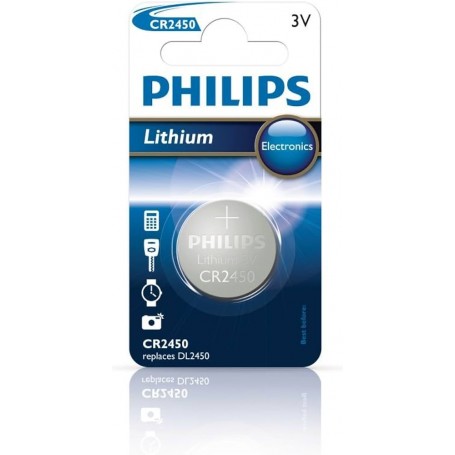 PILA CR2450 PHILIPS LITIO