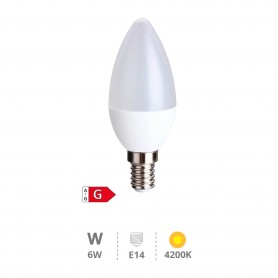 BOMBILLA LIBERTINA VELA 6W E14 4200K
