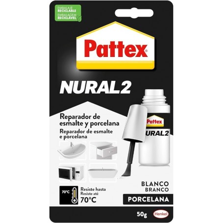 NURAL 2 REPARADOR ESMALTE/PORCELANA 50gr.