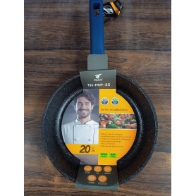 SARTEN THULOS MANGO AZ. AL.FORJ.28cm.