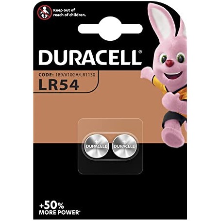 PILA LR54 DURACELLL Bt.2 lr1130