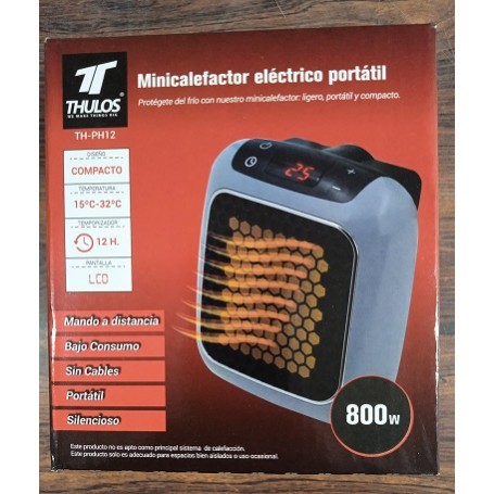 CALEFACTOR MINI THULOS 800W PH12
