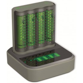 CARGADOR GP PB451 4AA 2600MAH USB LED SPEED