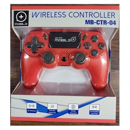 MANDO M+ VIDEOJUEGO CTR-04 ROJO