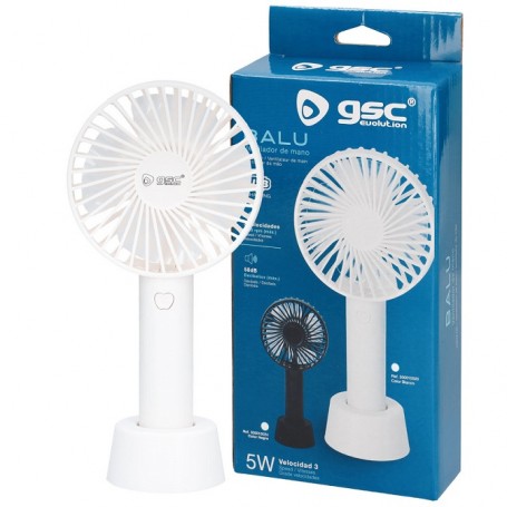 MINI VENTILADOR GSC USB BALU BLANCO