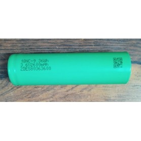 BATERIA GOLDENCELL LITIO 18650 2600mAh