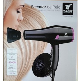 SECADOR THULOS 2000W HD2025+DIFUSOR MOR.