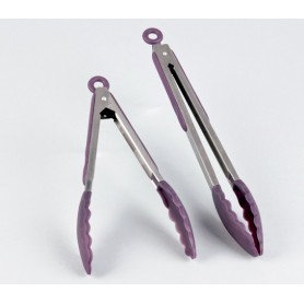 PINZAS LIFESTYLE SILICONA/INOX 23cm