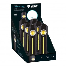 LINTERNA GSC LED TRABAJO RECARG. 5W EXP. 5010