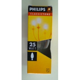 BOMBILLA VELA PH CL 25w 125v