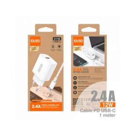 CARGADOR IDUSD+C TYPE-C 2.4A 12W D173B