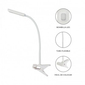 FLEXO LED PINZA 7H 4W BL. 85077