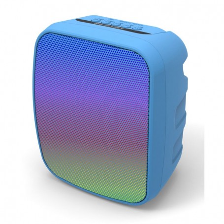 ALTAVOZ GO ROCK BT. GR60 LED AZ.