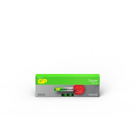 PILA LR03 GP SUPER ALKALINE BOX12