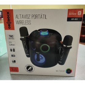 ALTAVOZ GO ROCK 15W GR83 2 MICROS