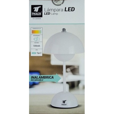 LAMPARA ESCRIT.LED THULOS 4008 BL.