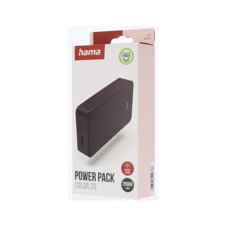 POWERBANK HAMA 20000mHA COLOR 20 MO.