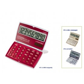 CALCULADORA CITIZEN CTC-110 C/TAPA DOR.