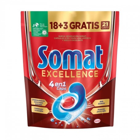 CAPSULAS LAVAVAJILLAS SOMAT 20CAPS