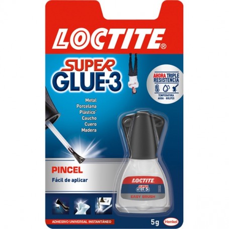 SUPER GLUE-3 PINCEL 5GR 15uds.