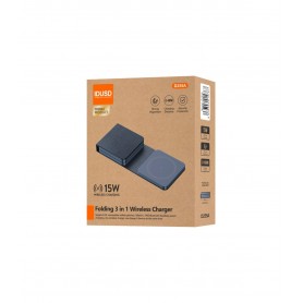 CARGADOR INALAM. IDUSD 3EN1 15W PLEG.D255