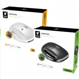SANDWICHERA THULOS 2 CAV 750W BL.