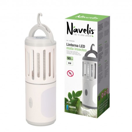 LINTERNA GSC MATA INSECTOS NAVELIS 6W 5005